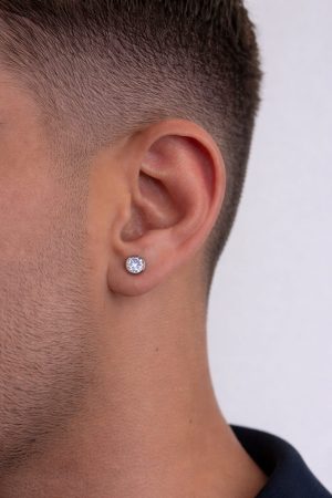 brinco masculino pingo de luz P 05