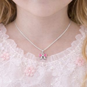 Colar Infantil Feminino Lacinho 055