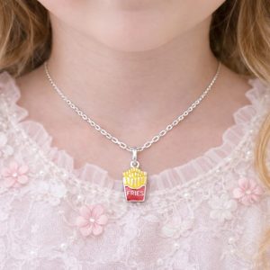 Colar Infantil Feminino Batata Frita 06