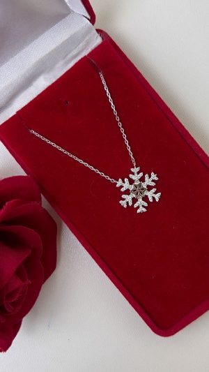 colar cravejado floco de neve 07