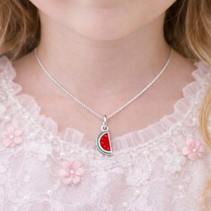 Colar Infantil Feminino Melancia 060