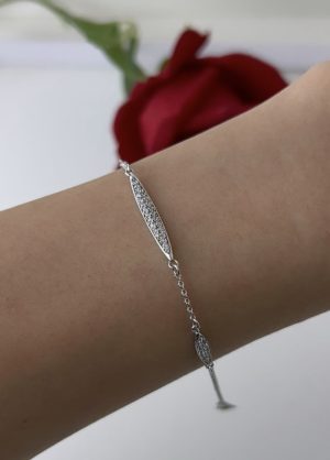 pulseira importada cravejada 06