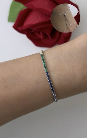pulseira gravatinha riviera pedras coloridas 06