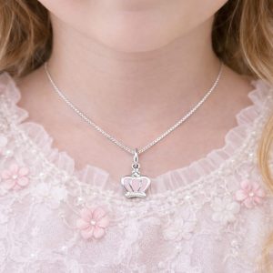 Colar Infantil Feminino Coroa 055