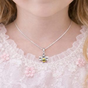 Colar Infantil Feminino Abelha 055