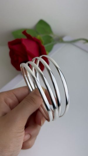 pulseira argola fina G 07