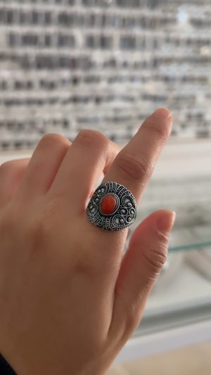 anel bali em aço T 18 07