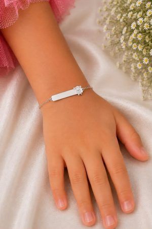pulseira plaquinha feminina infantil 07