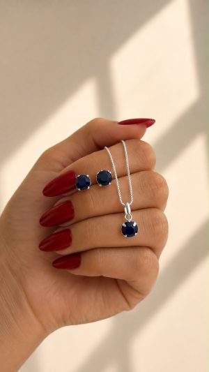 conjunto ponto de luz azul 07
